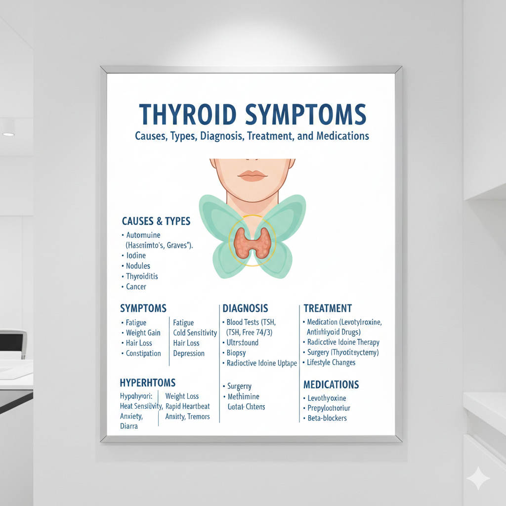 Thyroid symptoms and treatment with yoga and ayurveda