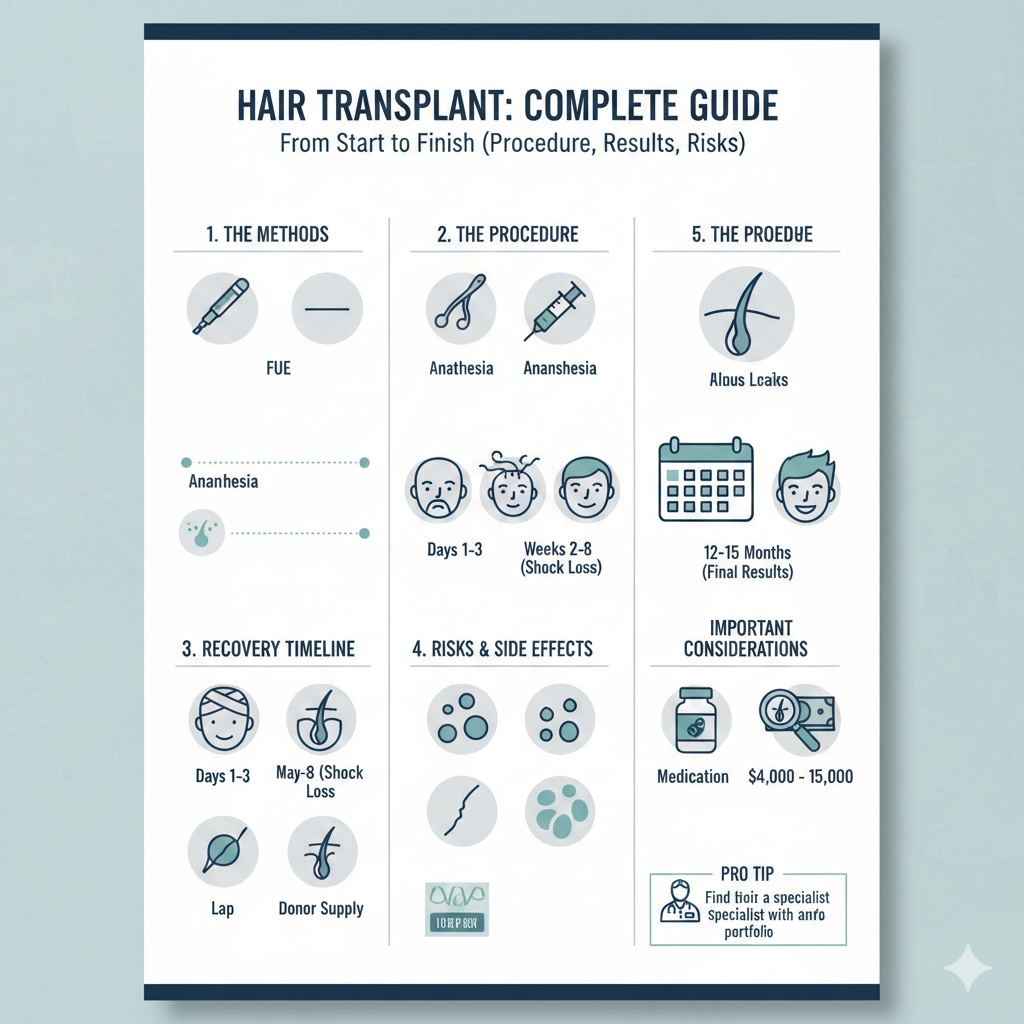 Applying minoxidil after hair transplant for hair growth