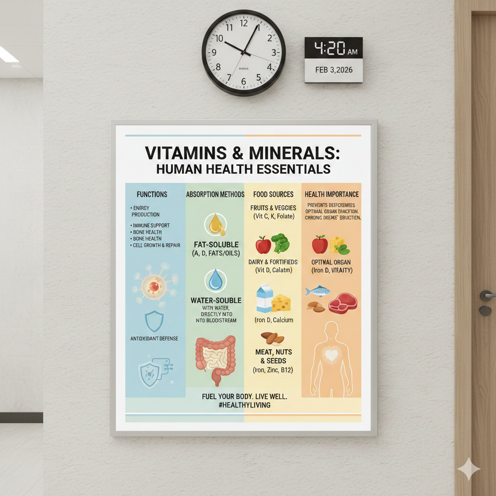 Effects of vitamin deficiency on human body and health
