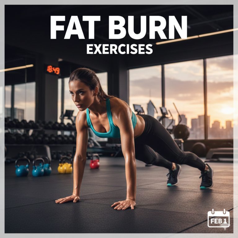 fat burn exercises for weight loss and full body fat loss workout